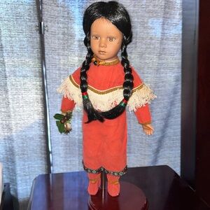 STAMPED INDIAN PORCELAIN DOLL